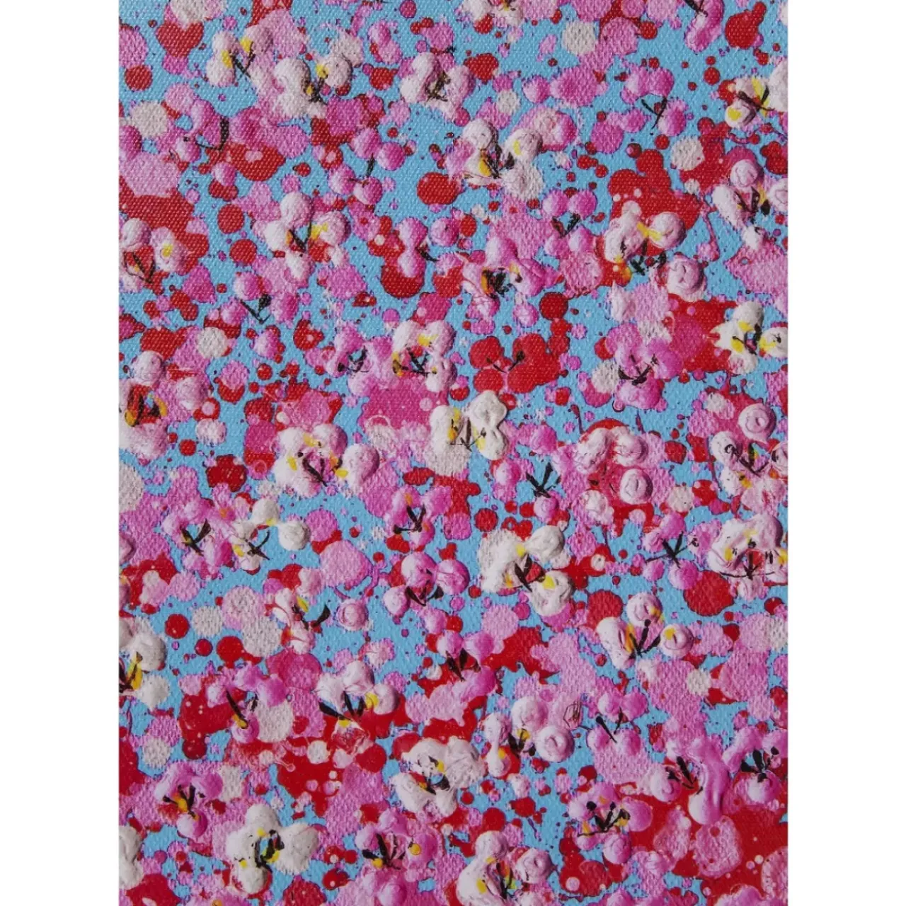 KARE Design Bilder-Bild Touched Flower Boat Blau Pink 160X120Cm