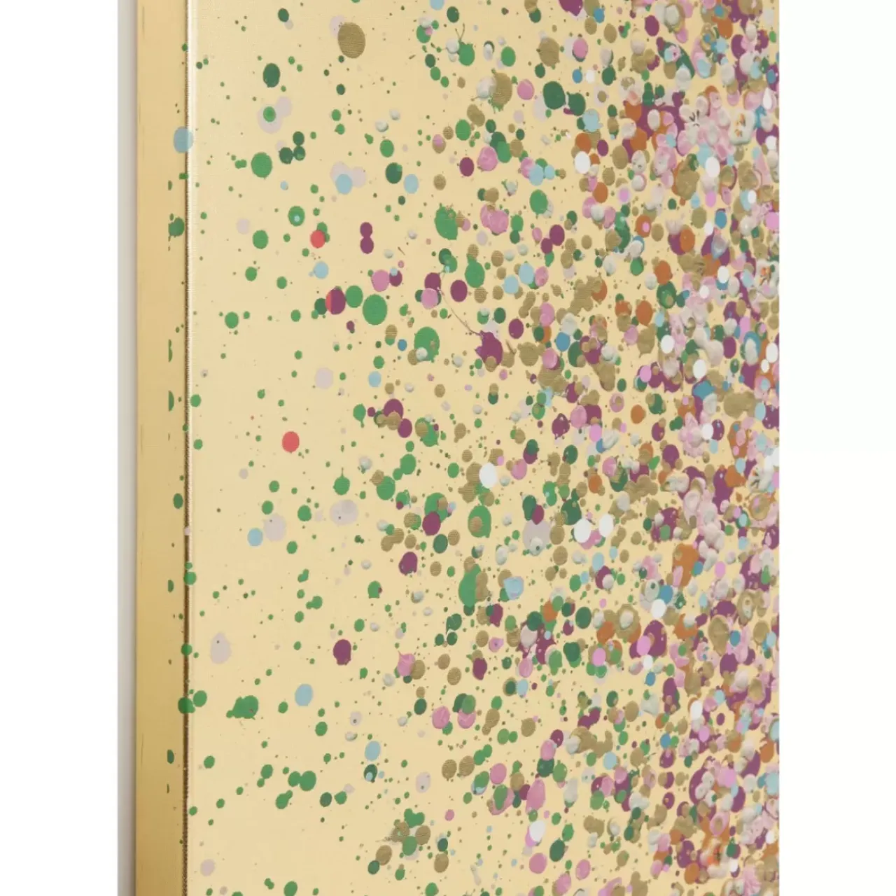 KARE Design Bilder-Bild Touched Flower Boat Gold Pink 160X120Cm