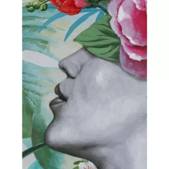 KARE Design Bilder-Bild Touched Flower Lady 120X90