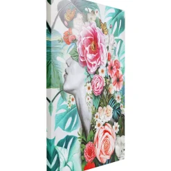 KARE Design Bilder-Bild Touched Flower Lady 120X90