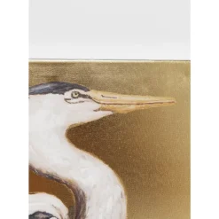 KARE Design Bilder-Bild Touched Heron Right 70X50Cm