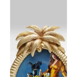 KARE Design Deko & Geschenkartikel-Bilderrahmen Climbing Monkey Gold 17X26Cm