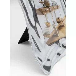 KARE Design Deko & Geschenkartikel-Bilderrahmen Jade Square Silber 21X26Cm
