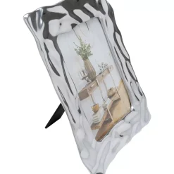 KARE Design Deko & Geschenkartikel-Bilderrahmen Jade Square Silber 21X26Cm