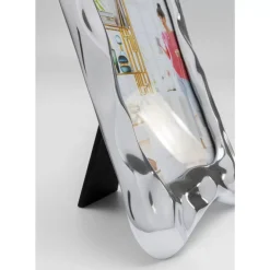 KARE Design Deko & Geschenkartikel-Bilderrahmen Jade Swing Silber 13X18Cm