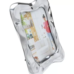 KARE Design Deko & Geschenkartikel-Bilderrahmen Jade Swing Silber 13X18Cm