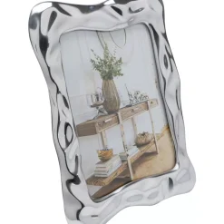 KARE Design Deko & Geschenkartikel-Bilderrahmen Jade Swing Silber 21X26Cm