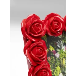 KARE Design Deko & Geschenkartikel-Bilderrahmen Romantic Rose Rot 26X31Cm