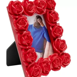 KARE Design Deko & Geschenkartikel-Bilderrahmen Romantic Rose Rot 11X13Cm