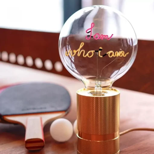 KARE Design Leuchtmittel-Birne "I Am Who I Am"