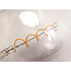 KARE Design Leuchtmittel-Birne Spiral Led Grau