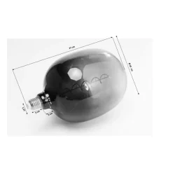 KARE Design Leuchtmittel-Birne Spiral Led Rose