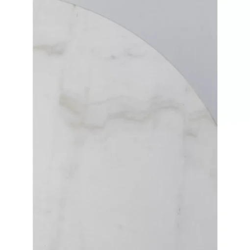 KARE Design Outdoormöbel-Bistrotisch Kaffeehaus Rund Weiss O60