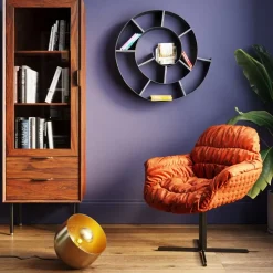 KARE Design Steh & Bodenleuchten-Bodenleuchte Apollon Smooth Gold O28Cm