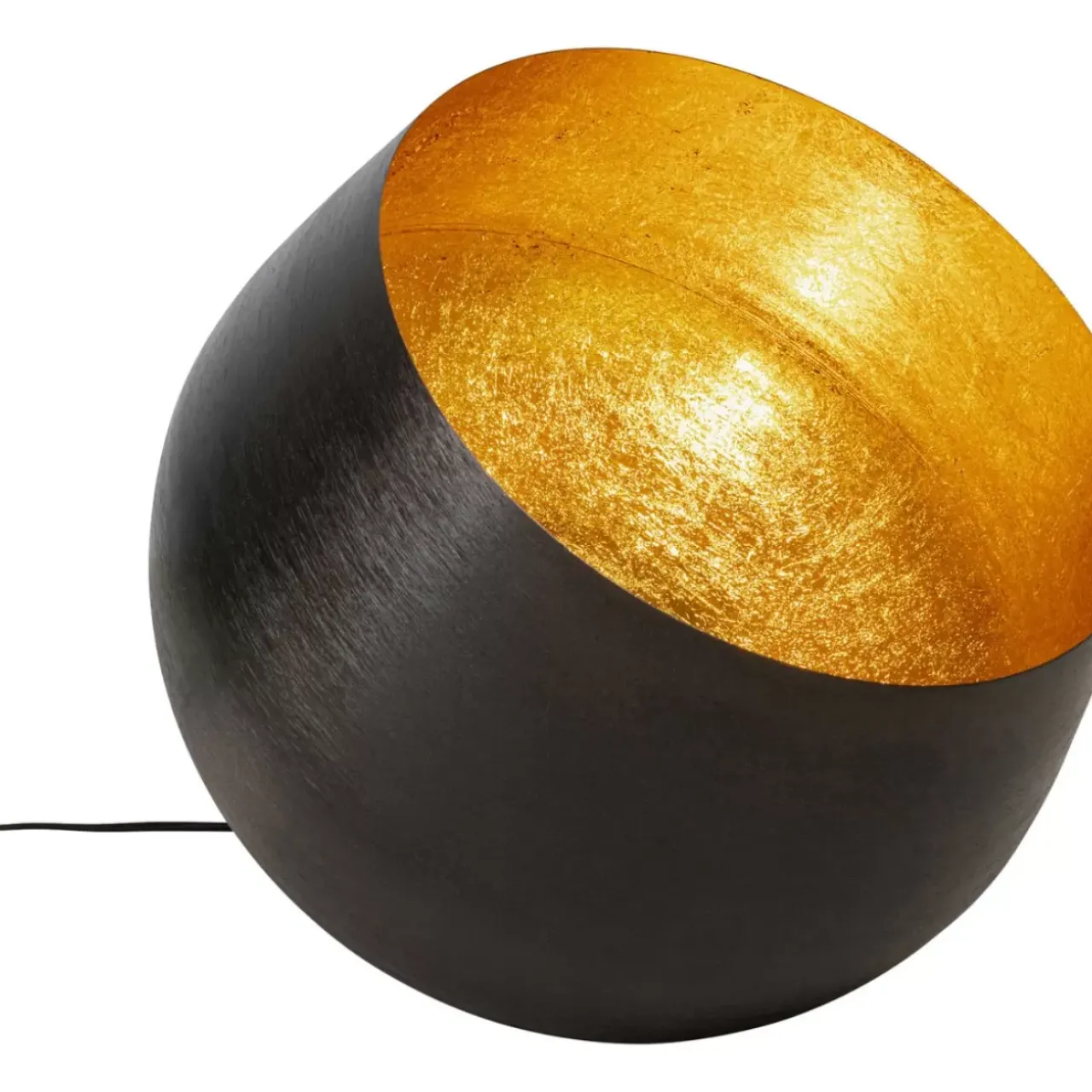 KARE Design Steh & Bodenleuchten-Bodenleuchte Apollon Smooth Schwarz O50Cm