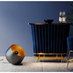 KARE Design Steh & Bodenleuchten-Bodenleuchte Apollon Smooth Schwarz O50Cm