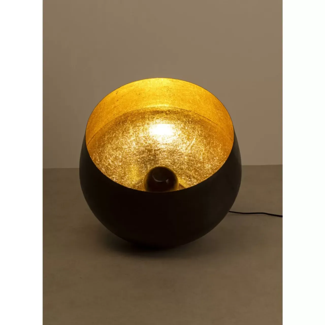 KARE Design Steh & Bodenleuchten-Bodenleuchte Apollon Smooth Schwarz O50Cm