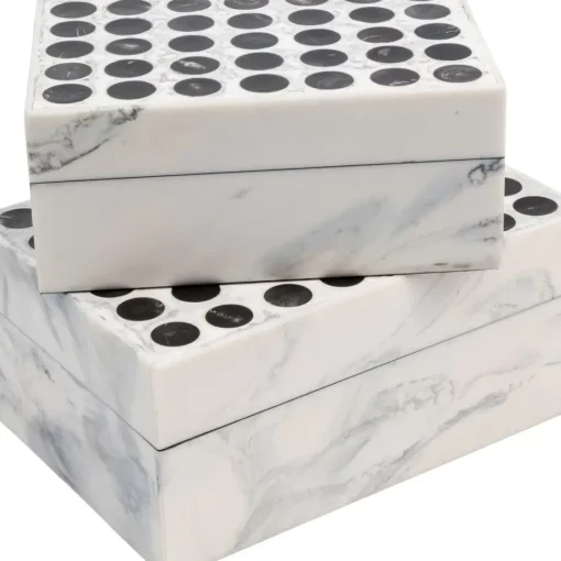 KARE Design Aufbewahrung & Ordnung-Box Dotted (2/Set)