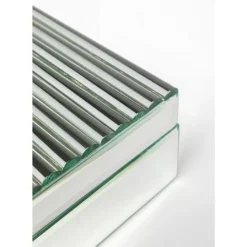 KARE Design Aufbewahrung & Ordnung-Box Elegant Silber 16X8Cm