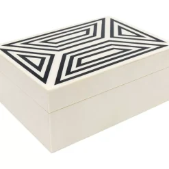 KARE Design Aufbewahrung & Ordnung-Box Linear 18X8Cm