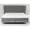 KARE Design Betten-Boxspringbett Benito Moon Grau 180X200Cm