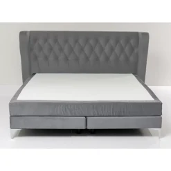 KARE Design Betten-Boxspringbett Benito Moon Grau 180X200Cm