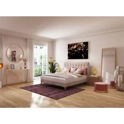 KARE Design Betten-Boxspringbett Benito Star Creme 160X200Cm