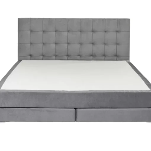 KARE Design Betten-Boxspringbett Benito Star Grau 160X200Cm