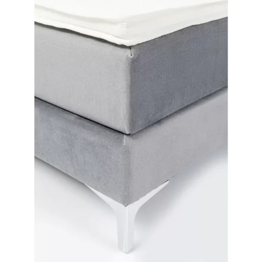 KARE Design Betten-Boxspringbett Benito Star Grau 180X200Cm