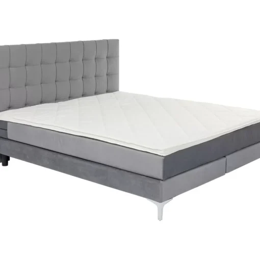 KARE Design Betten-Boxspringbett Benito Star Grau 180X200Cm