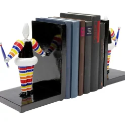 KARE Design Deko & Geschenkartikel-Buchstutze Artist Stripes (2/Set)