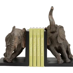KARE Design Deko & Geschenkartikel-Buchstutze Elephants 25 (2/Set)