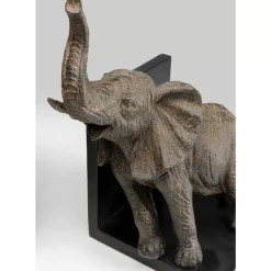 KARE Design Deko & Geschenkartikel-Buchstutze Elephants 25 (2/Set)