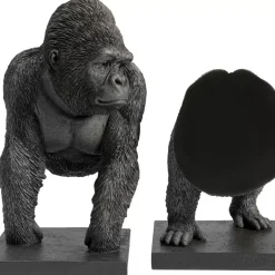 KARE Design Deko & Geschenkartikel-Buchstutze Gorilla (2/Set)