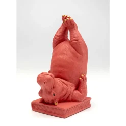 KARE Design Deko & Geschenkartikel-Buchstutze Hippo Pink (2/Set)