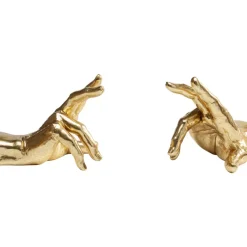 KARE Design Deko & Geschenkartikel-Buchstutze Holding Fingers (2/Set)