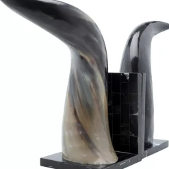 KARE Design Deko & Geschenkartikel-Buchstutze Horns (2/Set)