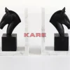 KARE Design Deko & Geschenkartikel-Buchstutze Horse (2/Set)