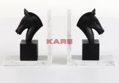 KARE Design Deko & Geschenkartikel-Buchstutze Horse (2/Set)