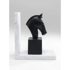 KARE Design Deko & Geschenkartikel-Buchstutze Horse (2/Set)