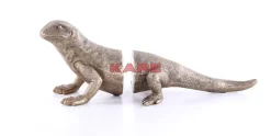 KARE Design Deko & Geschenkartikel-Buchstutze Lizard (2/Set)