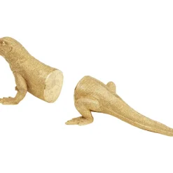 KARE Design Deko & Geschenkartikel-Buchstutze Lizard (2/Set)