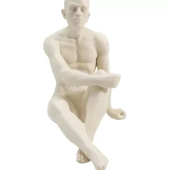KARE Design Deko & Geschenkartikel-Buchstutze Meditating Man (2/Set)