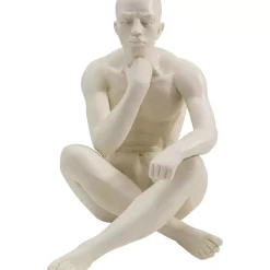 KARE Design Deko & Geschenkartikel-Buchstutze Meditating Man (2/Set)