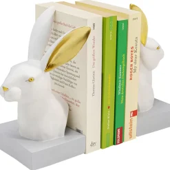 KARE Design Deko & Geschenkartikel-Buchstutze Rabbit (2/Set)