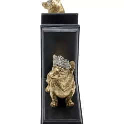 KARE Design Deko & Geschenkartikel-Buchstutze Royal Standing Corgi (2/Set)