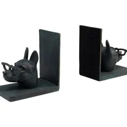 KARE Design Deko & Geschenkartikel-Buchstutze Smart Doggo (2/Set)