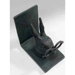 KARE Design Deko & Geschenkartikel-Buchstutze Smart Rabbit (2/Set)