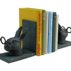 KARE Design Deko & Geschenkartikel-Buchstutze Smart Rabbit (2/Set)