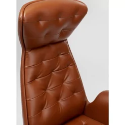 KARE Design Stühle-Burodrehstuhl Brady Messing